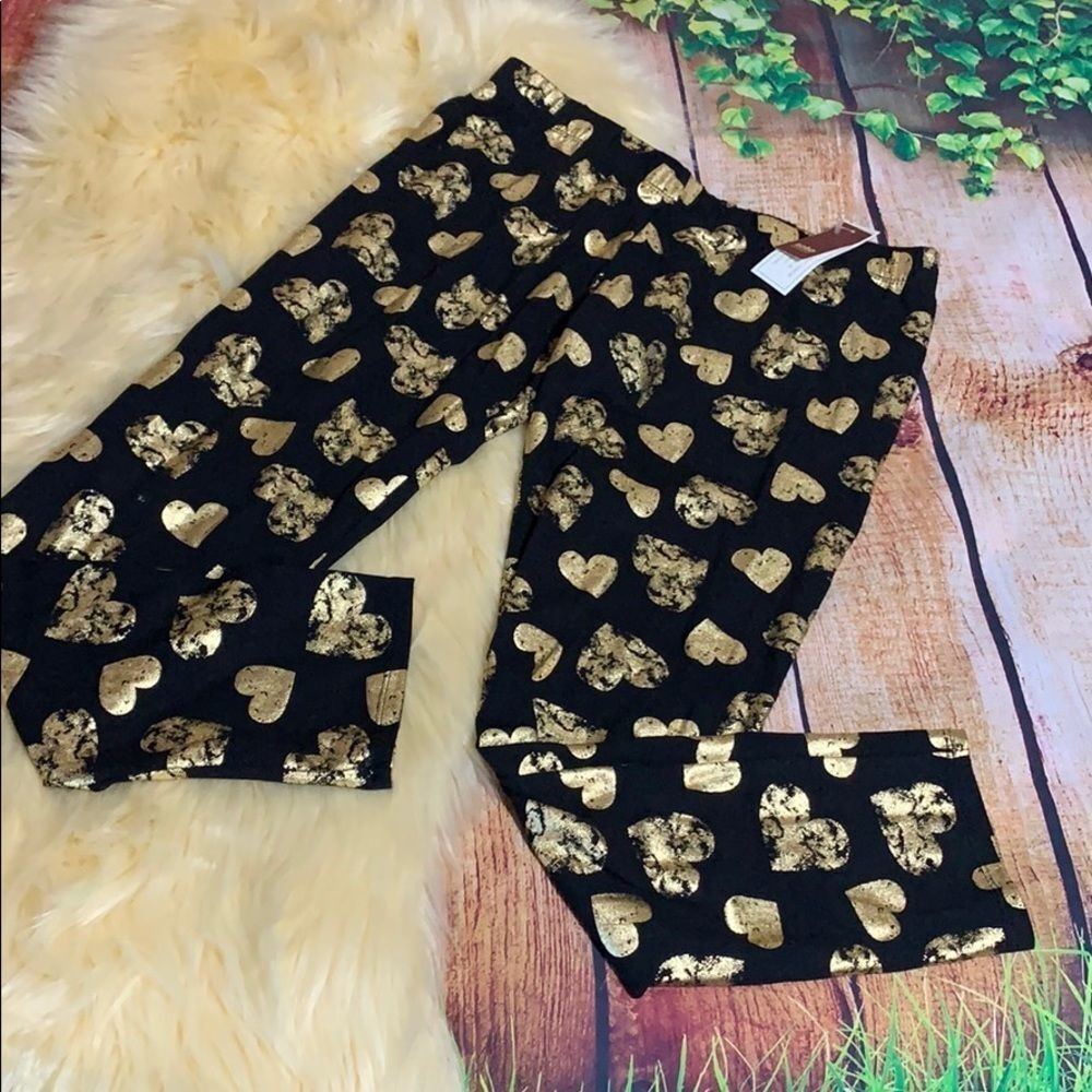No Boundaries Black And Gold Legging